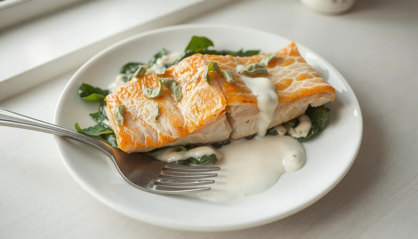 saumon à la florentine